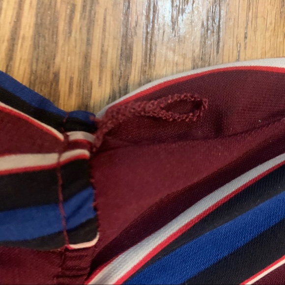 A. Calin By Flying Tomato Wrap Dress Surplice S - Picture 12 of 12